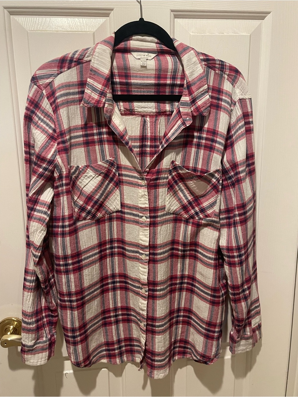 Lucky Brand Plaid Button-Up Shirt | Size XL